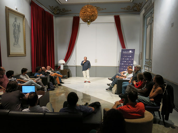 II Encuentro autores teatrales andaluces - Durante sesión de tarde