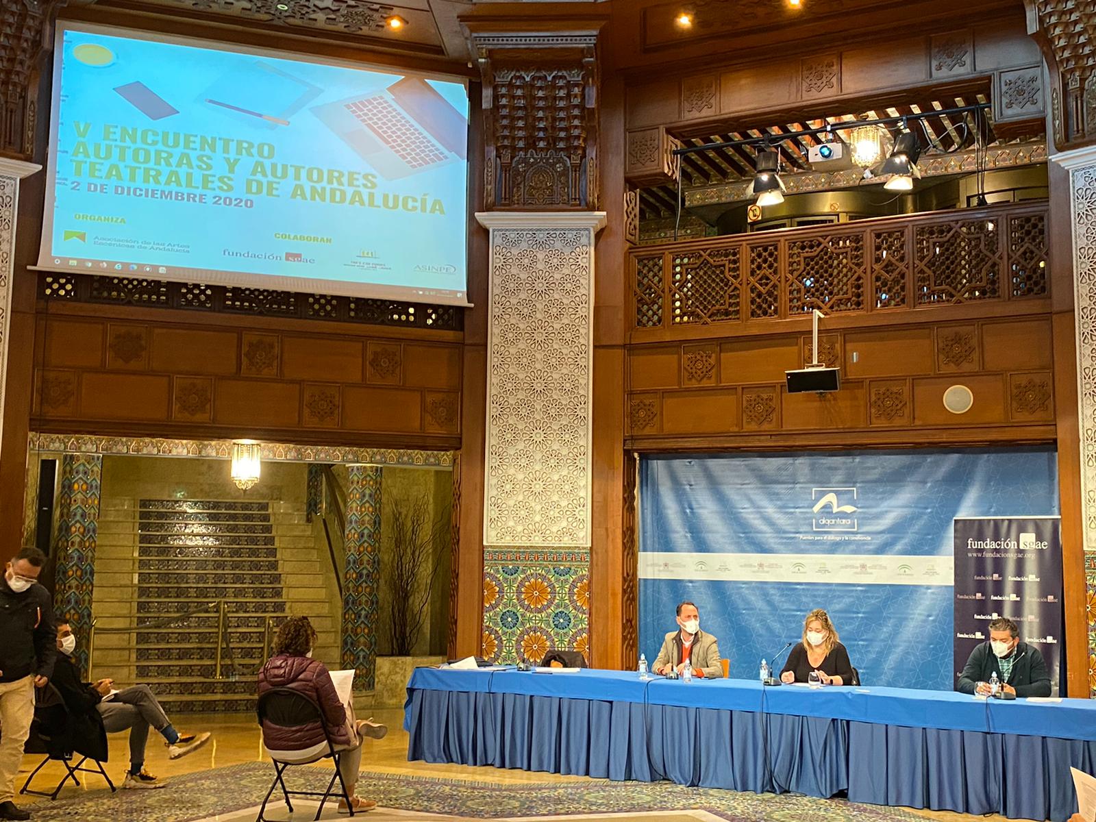 V Encuentro autoral drámaticos andaluces Sevilla 2020 Mesa Redonda